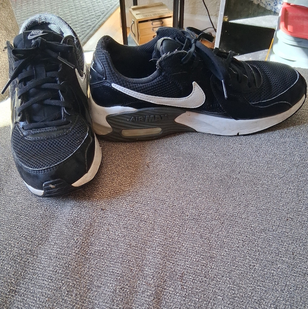 Nike Black and White Sneakers